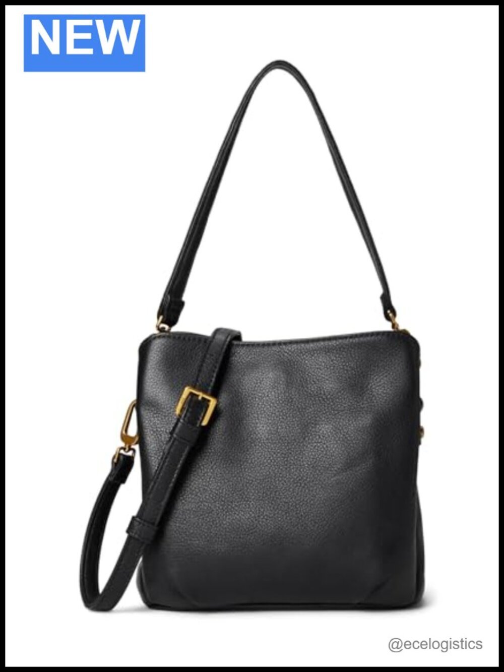 Leather Convertible Crossbody Shoulder Bag Hobo Purse